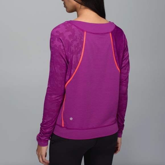 Lululemon Run For Days Long Sleeve, Regal Plum - Picture 2 of 6